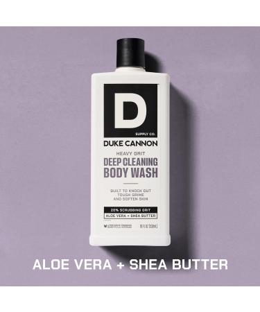 Duke Cannon Supply Co. Heavy Grit Deep Cleaning Body Wash 18 oz Large Men s Shower Gel 3-Pack Volcanic Sand Exfoliant & Aloe Vera Cleanser - Buy Online on GoSupps.com