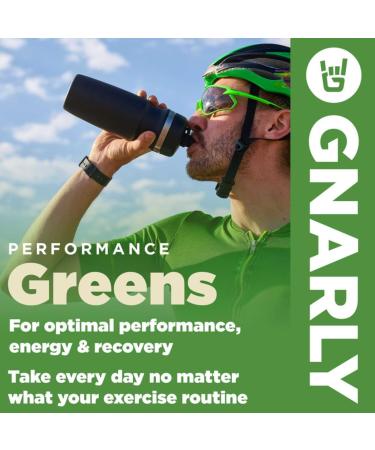 Gnarly Nutrition Creatine Powder Unflavored (16.05oz) and Gnarly Performance Greens Lemon Mint (11.64 oz) - Buy Online on GoSupps.com