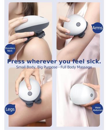 Buy SXHLSeller Electric Scalp Massager - IPX7 Waterproof 6 Modes 3 Speeds Wet & Dry Head Massager for Stress Relief & Acupressure - Buy Online on GoSupps.com