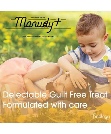 Manudy+ New Zealand Manuka Honey Sweets Throat Lozenge Natural Flavor 25 Lozenges (Propolis) - Buy Online on GoSupps.com