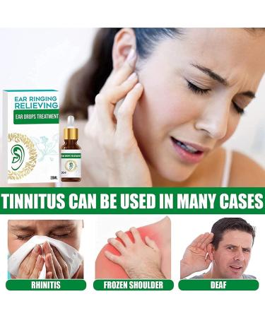 Ear Drops for Pain Relief, Earache, Tinnitus & Ear Ringing - Adults Earache Relief - Buy Online on GoSupps.com