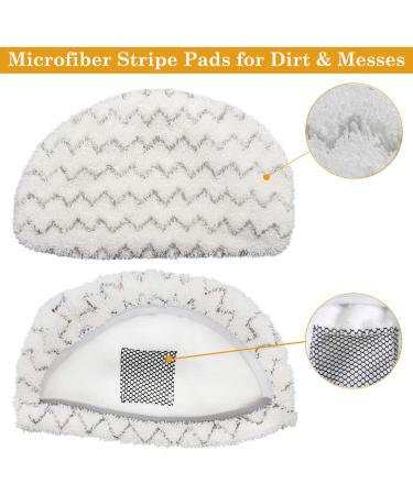 6 Pack Replacement Steam Mop Pads for Bissell Powerfresh 1940 Series - Washable Cleaning Pads for Model 19402 19404 19408 19409 - Compatible with 1806 2075 Series - B0006 B0017 - Buy Online on GoSupps.com