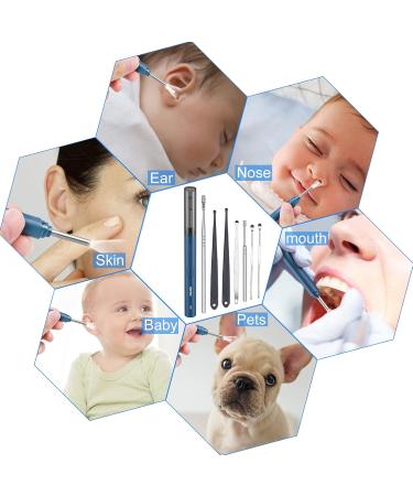 Golden Otoscope Ear Wax Remover - Ultra-Thin HD 1080p Endoscope with 6 LED Lights for iPhone iPad & Android - Safe for Kids & Adults - Buy Online on GoSupps.com