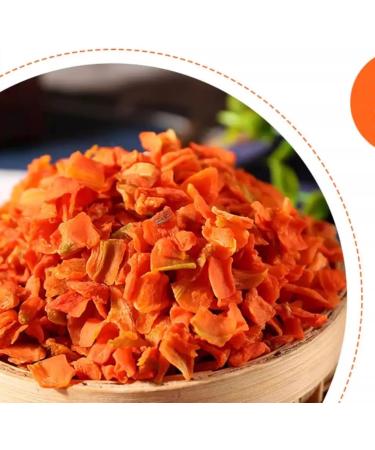Dried Carrots500g Dehydrated Carrots Flakes For Vegetable Soup Dehydrated Diced Carrots Dried Vegetables - Buy Online on GoSupps.com