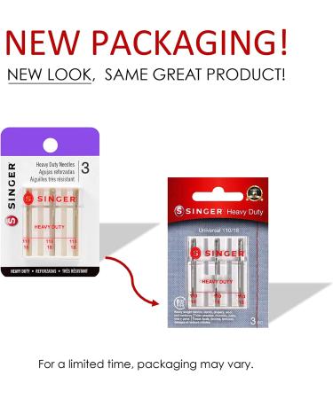 SINGER Sewing Machine Needles - Size 18, 3 Pack - Buy Online on GoSupps.com