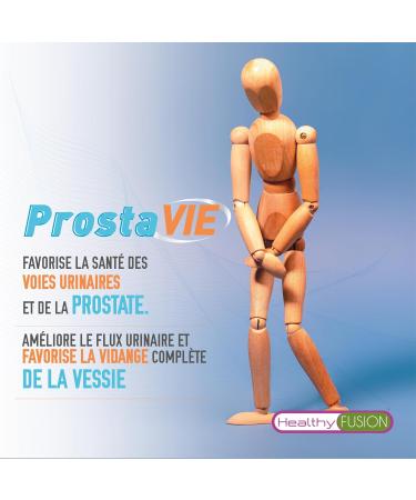 ProstaVie Natural Prostate Complex | Improves Prostate Health & Function | Regulates and Controls Urinary Emergencies | Saw Palm | Reishi | Nettle & Vitamins | 90 Capsules - Buy Online on GoSupps.com