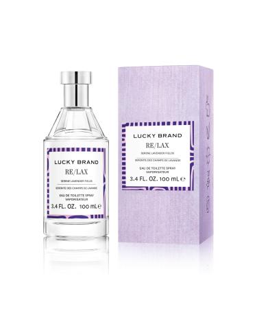 Lucky Brand Lucky You Vibes Re/Lax 3.4oz EDT Lucky Re/Lax 3.4 Fl Oz (Pack of 1)