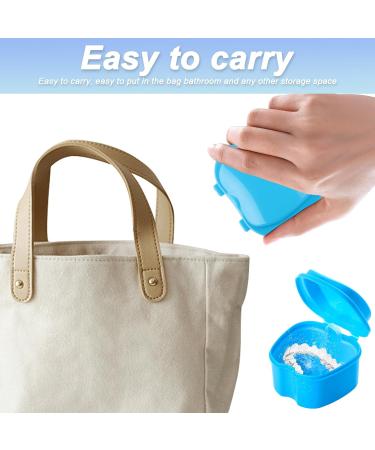 2 PC Denture Storage Box Set | Portable Braces Container & Tooth Rail Box for Dentists | Ideal for Misaligned Teeth & Cleaners - Buy Online on GoSupps.com