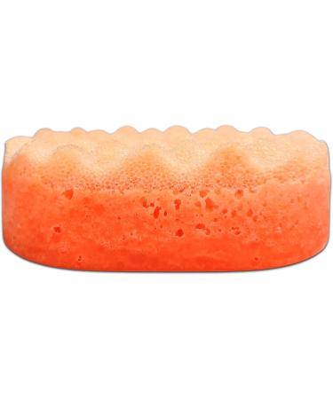 Summer Scoop Exfoliating Soap Sponge - 250g - Moisturising Shea Butter - Sweet Scent - Vegan Friendly - Puddle of Wax - Made in The UK - Buy Online on GoSupps.com