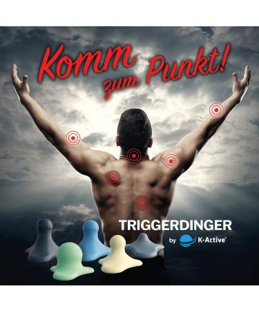 Triggerdinger by K-Active Comfy Set | Ultimate Trigger Point Presser & Massage Device for Self-Treatment | Relieve Tension Easily - Shop Internationally - Buy Online on GoSupps.com