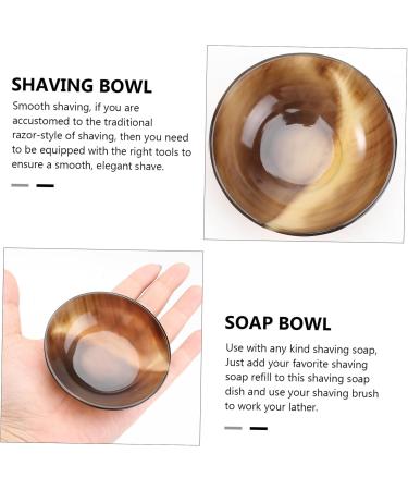 FRCOLOR 3pcs Soap Bowl Shaving Mug Set - Multipurpose Shaving Cream Bowls (7.5x7.5cm) - Ideal for Smooth Shaves | International Shipping - Buy Online on GoSupps.com