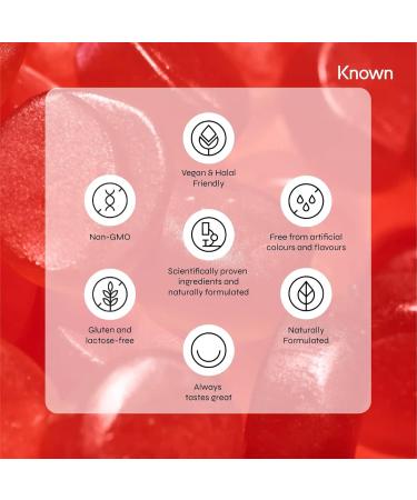 Pregnancy Vitamin Gummies for Women with 400mcg Folic Acid by Known | 60 Two-a-Day Gummies (One Month s Supply) | Prenatal & Postnatal Support | Raspberry Flavoured Gummies (3) - Buy Online on GoSupps.com