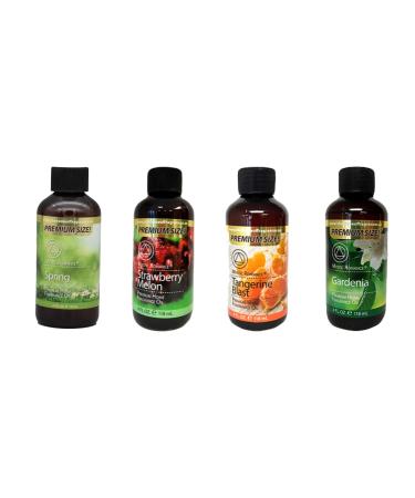 Fragrance oil per 4 Bottles of 4oz