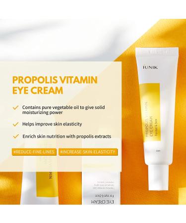 iUNIK Propolis Vitamin Eye Cream 30ml - Nourishing Eye & Face Care - Buy Online on GoSupps.com