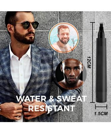 Buy Bart Stift | Waterproof Beard Filler Pencil for Men - Includes Brush | Perfect for Beard Mustache & Eyebrows - International Shipping Available - Buy Online on GoSupps.com