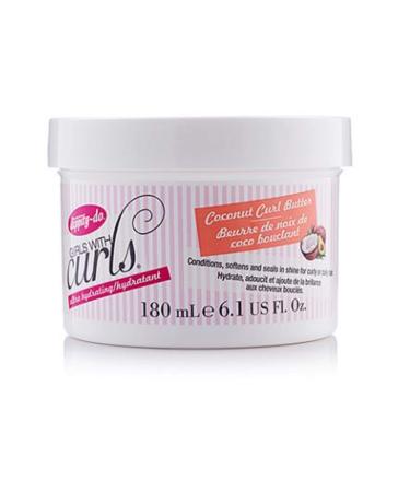 Dippity Do Girls WIth Curls Coconut Curl Butter, 6.1 Oz.