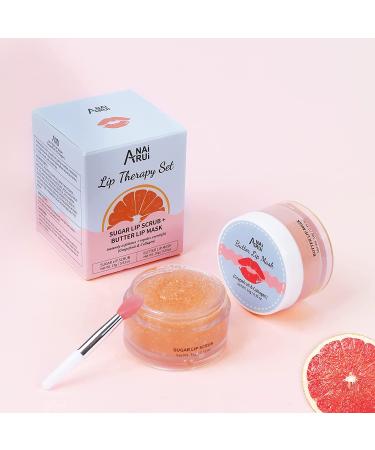 ANAIRUI Lip Therapy Set - Collagen Lip Care Kit for Plumping, Wrinkle Treatment, and Overnight Repair - Buy Online on GoSupps.com