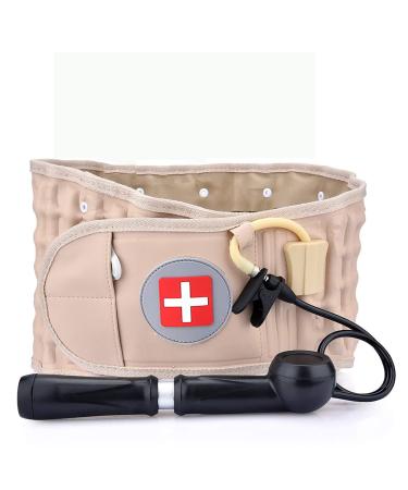 STMKB back decompression belt inflatable traction device for the lumbar spine to relieve pain in the lower back and to take weight on the back