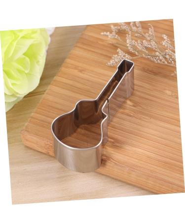 Milisten 5 Pcs Professional Baking Supplies Heart Shaped Molds Stainless Steel Baking Molds Musical Instrument Molds Musibi Molds Cookie Molds Biscuit Cake Fruit Set medium Silver - Buy Online on GoSupps.com
