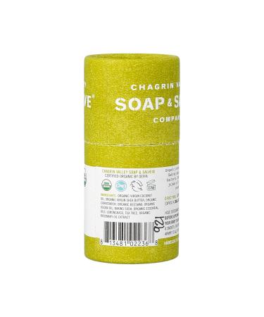Organic Natural Deodorant Stick | Chagrin Valley Soap & Salve | Lemongrass & Tea Tree - Eco-Friendly eCommerce Shipping Worldwide - Buy Online on GoSupps.com