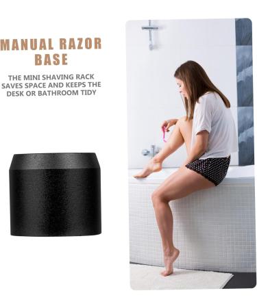 Beaupretty 3 StK Metal Razor Stand & Brush Holder - Durable Razor Holder for Shaving & Toothbrush - Perfect for Facial Razors - Buy Online on GoSupps.com