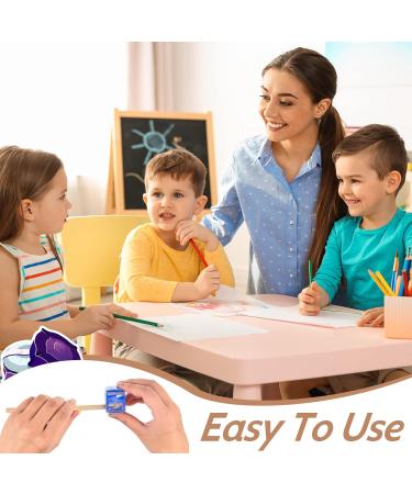 5 Pack Dual Makeup Pencil Sharpener - Eyeliner, Lip & Cosmetic Pencil Sharpener (Colorful) - Buy Online on GoSupps.com