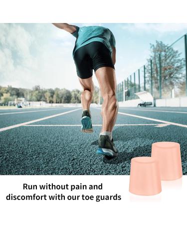 Cobee Silicone Small Toe Sleeves - 14 Pieces Pinky Toe Protectors for Corns, Blisters, Ingrown Nails - Toe Caps Guards Covers for Pain Relief (Pink) - Buy Online on GoSupps.com