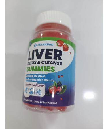 Shriadian Liver Detox Cleanse & Repair Gummies, 2 Packs - Buy Online on GoSupps.com