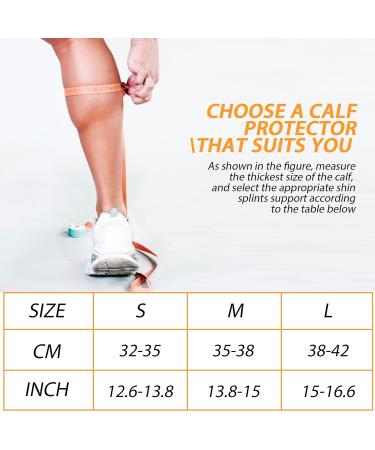 Calf Compression Sleeves for Women & Men 2 Pack Elastic Calf Support Footless Socks Ventilation Calf Brace for Pain Relief Sports Recovery Cycling Travelling Gym Calf Guards (Black M) M Black - Buy Online on GoSupps.com