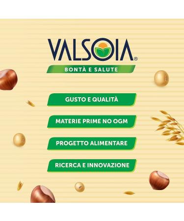 Italian Gourmet E.R. Valsoia Set of 6 Plant-Based Creams with Cocoa and Oats 100% Plant-Based Gluten-Free Palm Oil-Free Lactose-Free 200g + Italian Gourmet Polpa 400g - Buy Online on GoSupps.com