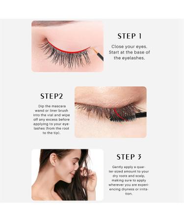 Mascara 50 ml long mascara curl mascara dark natural beauty mascara eyelashes curl moisturizing and lengthening mascara - Buy Online on GoSupps.com