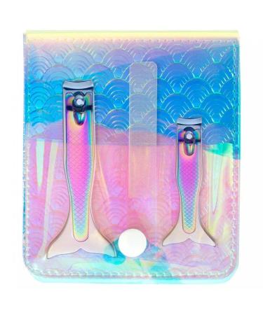 Mermaid Nail Clippers Stainless Steel Cuticle Remover Trimmer Scissor Manicure Pedicure Fingernail Nipper Tool Two Sizes