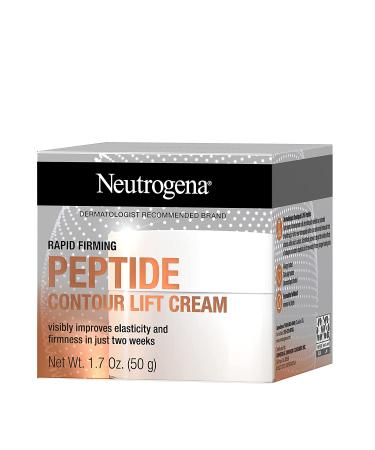Neutrogena Peptide Contour Lift Cream 1.7 oz - Anti-Aging Facial Moisturizer - Buy Online on GoSupps.com