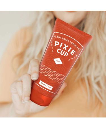 Pixie Menstrual Cup Tube Lube - 1.7oz Natural Water-Based Lubricant for Easy Period Cup Insertion - Ideal for Menstrual Disc Users - Buy Online on GoSupps.com