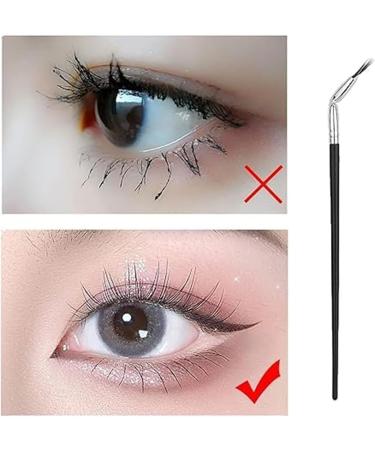 2024 new mascara brush eyelash comb folding angle fan eyelash brush eyelash brush separator eyelash comb separator makeup brush tool soft angle fan eyelash brush 1pcs - Buy Online on GoSupps.com