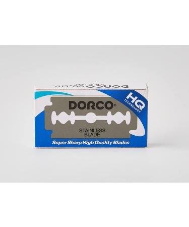 Dorco ST300 Platinum Extra Double Edge Razor Blades - 100 Ct | Pack of 100 | High-Quality Shaving Blades - Buy Online on GoSupps.com