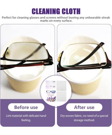 2pcs Glasses Lens Wipes - Fog Eyeglasses Cleaners & Portable Screen Cleaners for Clear Vision - Buy Online on GoSupps.com