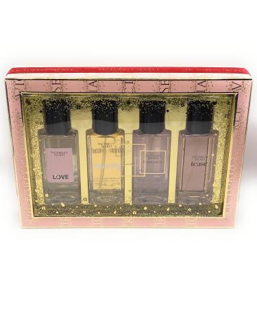Victoria's Secret Best of Fine Fragrance Mist Heavenly Love Tease Bombshell 2.5 ounce Gift Set