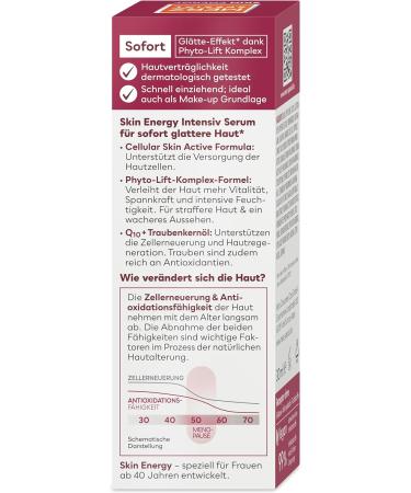 Merz Consumer Care Merz Spezial Skin Energy Intensive serum 1 x 30 ml vegan facial serum with Q10 and grapeseed oil Skincare for cell regeneration tighter skin and awake appearance - Buy Online on GoSupps.com
