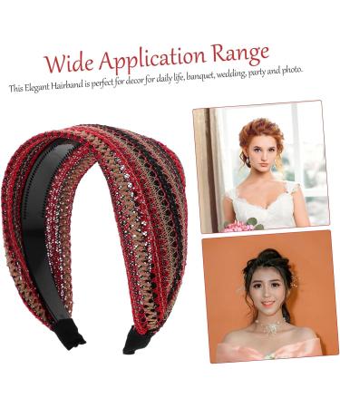 FRCOLOR Headband Women Headdress Girl Headdress Hairbands Art Hairband Women Hair Decors Delicate Hair Band Women Wide Head Bands Art Wide Headdress Hair Wear Hair Bands - Buy Online on GoSupps.com