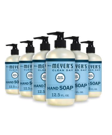 Mrs. Meyer's Hand Soap Made with Essential Oils Biodegradable Formula Rain Water 12.5 fl. oz - Pack of 6