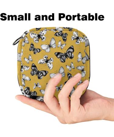 MUOOUM Menstrual Artery Bag - Women's Zipper Pouch for Tampons - Water Lotus Pattern 4.7x6.6 in - Perfect for Girls & Women - International Shipping Available - Buy Online on GoSupps.com