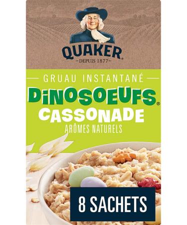 Quaker Dino Eggs Instant Oatmeal 8 Packets 304g Dino Eggs 304 g (Pack of 1) - Buy Online on GoSupps.com