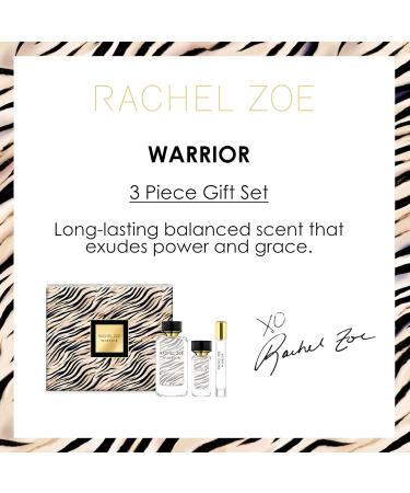 RACHEL ZOE Warrior Gift Set - Designer Women Perfume Body Spray for Women - Fruity Eau de Parfum Sprays - Ideal Perfume Gift Set for Women - 3 pc Warrior 1 Count (Pack of 1) - Buy Online on GoSupps.com