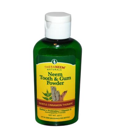 TheraNeem Tooth & Gum Powder - Cinnamint Organix South 40 g Powder