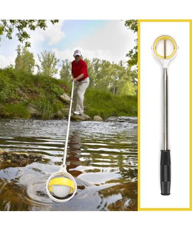 Telescopic Golf Ball Retriever with Spring Release Head - 9ft Extendable Grabber Tool for Water Hazards - Ideal Golf Accessory and Gift for Men - Buy Online on GoSupps.com
