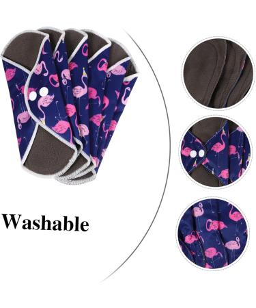 Exceart Reusable Menstrual Mats | Breathable Bandage Insert Pads for Women | Eco-Friendly Menstrual-Mama Towels - Violet Coal Fiber - Buy Online on GoSupps.com