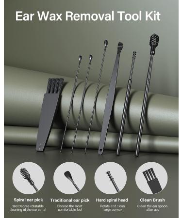Bebird Ear Cleaner Kit with 1080P Camera | 6-in-1 Ear Wax Removal Tool for iPhone and Android | Includes 4 Silicone Ear Scoops | Ear Cleaners for Effective Ear Wax Removal - Buy Online on GoSupps.com