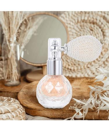 FRCOLOR 1pc Body Air Bag Powder Mist Spray Bottle for Hair Powder Face Sprayer Powder Bottle Bride The Face Golden 7x5.5cm - Buy Online on GoSupps.com