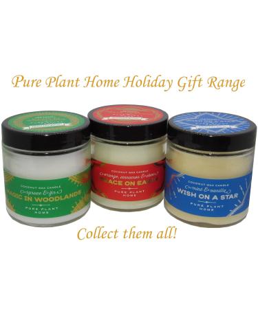 Holiday Aromatherapy Candles - Spruce & Fir | 3.1 oz Apothecary Glass | International Shipping - Buy Online on GoSupps.com